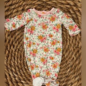 Baby girl Mud Pie gown. Size 0-3 months